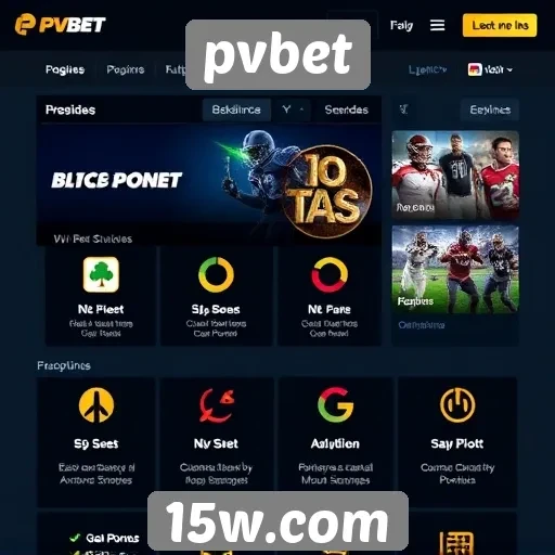 Funcionalidades principais do site de jogos pvbet